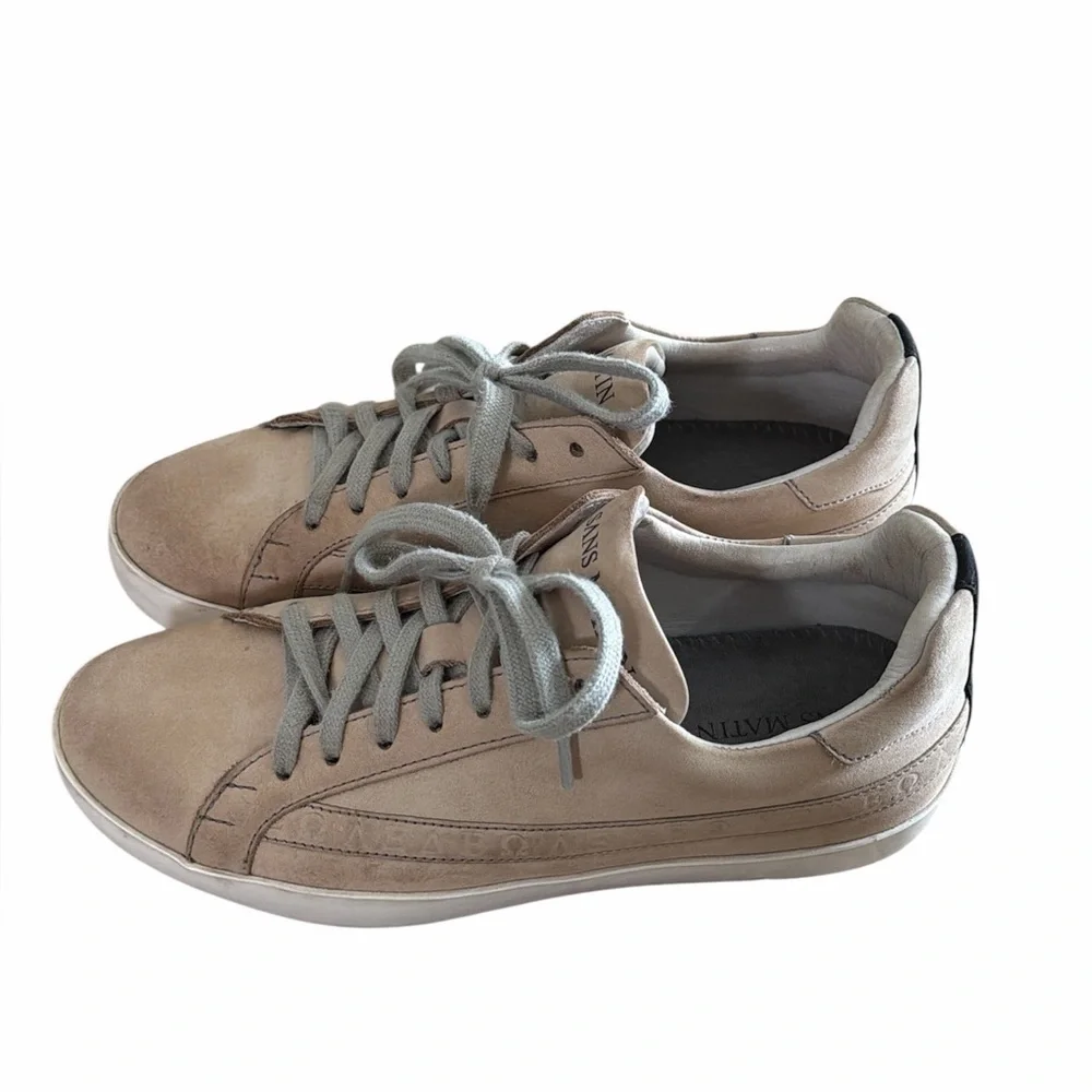 Women’s Olympus Low Top Sneakers Desert Sand Nubuck Leather